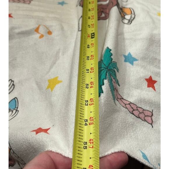 Vintage 80s California Raisins Twin Sheet Set Sears Nostalgic Refashion Kidcore - Picture 11 of 16